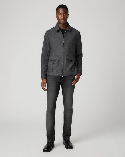 Dilworth Jacket Charcoal - Paige