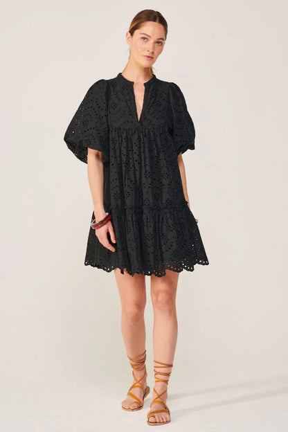 Cruz Mini Dress Black - Poupette St Barth
