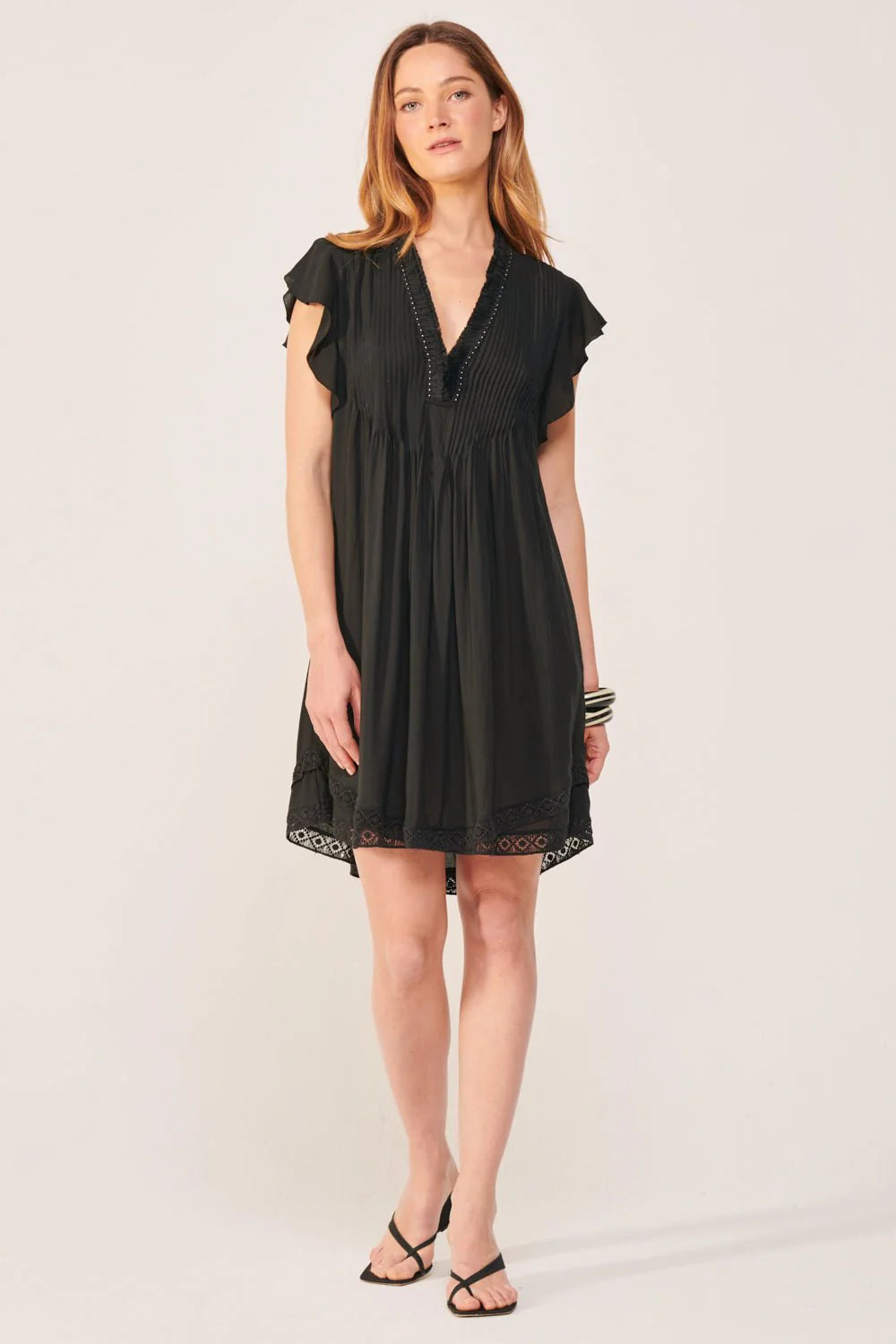 Sasha Mini Dress Black - Poupette St Barth