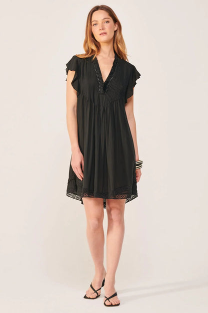 Sasha Mini Dress Black - Poupette St Barth