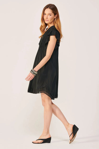 Sasha Mini Dress Black - Poupette St Barth