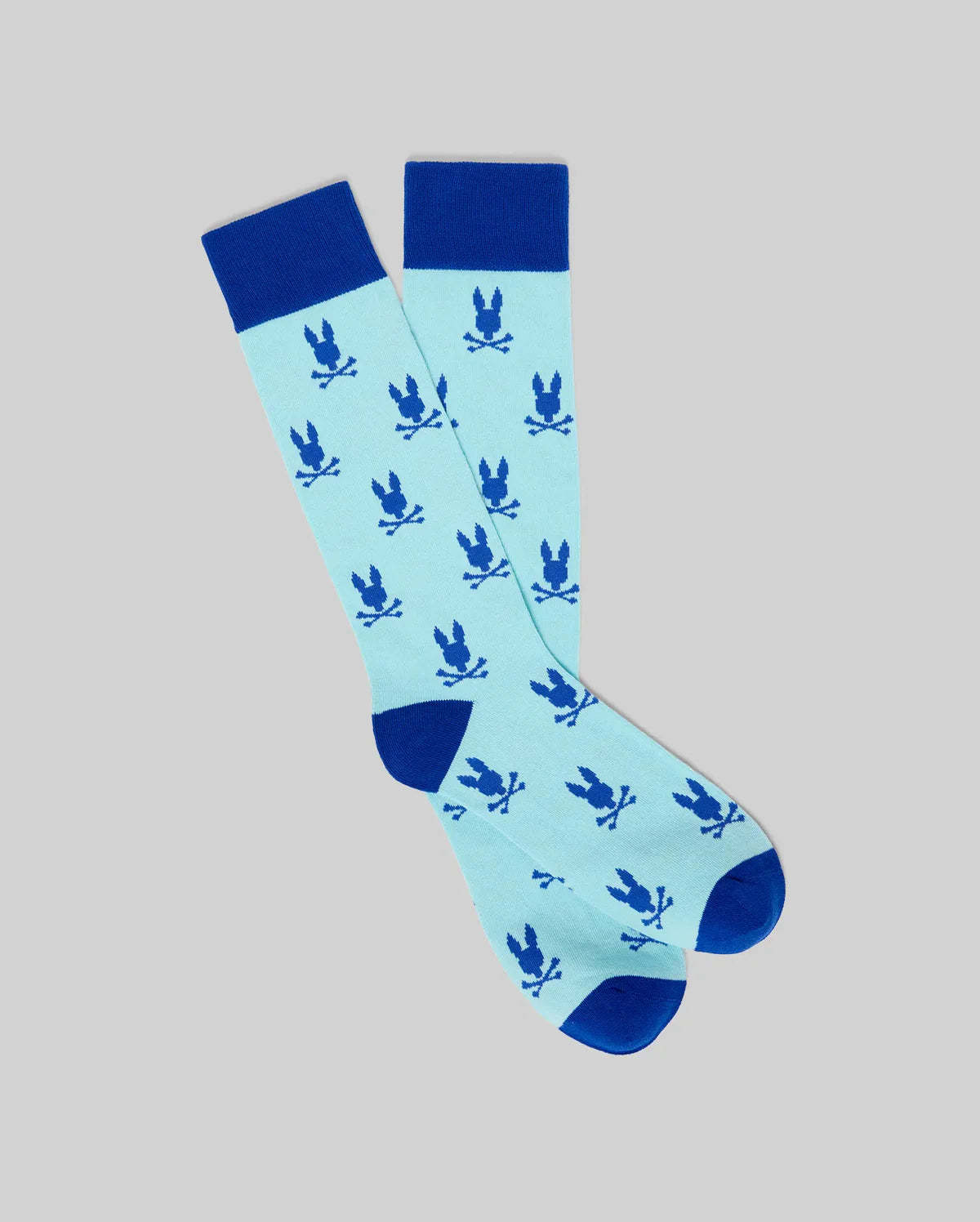 All Over Bunny Dress Sock Antigua Sand - Psycho Bunny