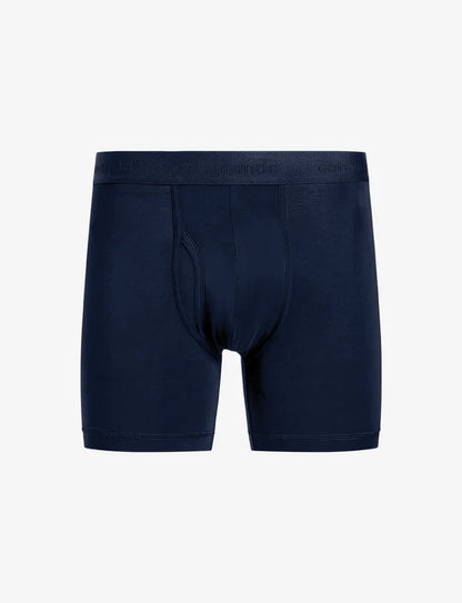 Essential Modal Relaxed Boxer Brief w/ Fly Dark Navy - Commando