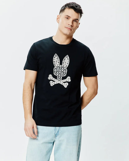 Brad Graphic Tee Black - Psycho Bunny
