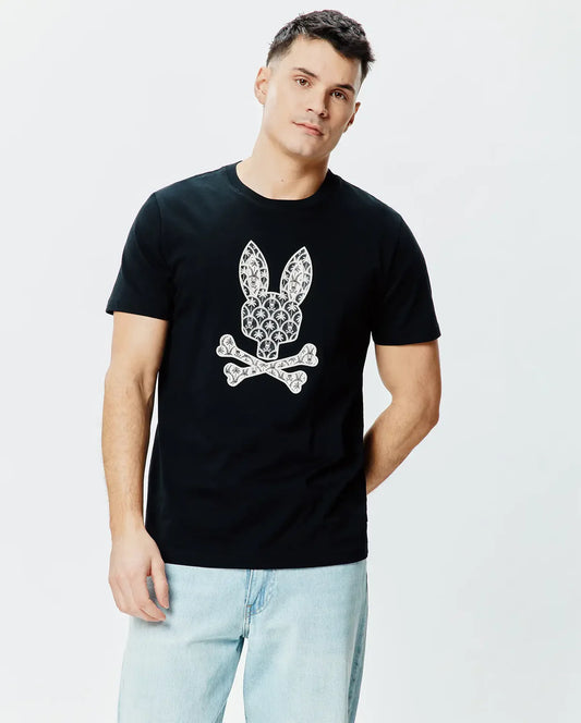 Brad Graphic Tee Black - Psycho Bunny