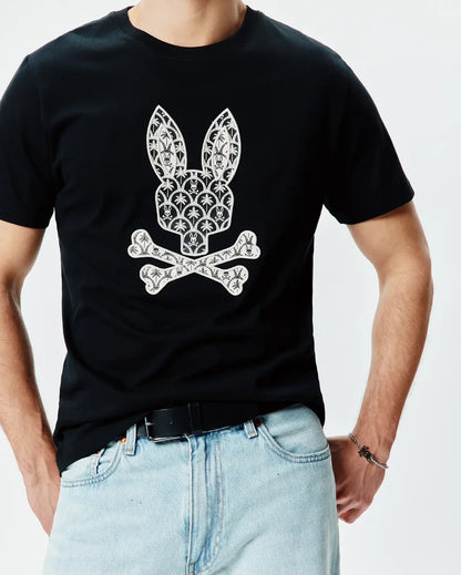 Brad Graphic Tee Black - Psycho Bunny
