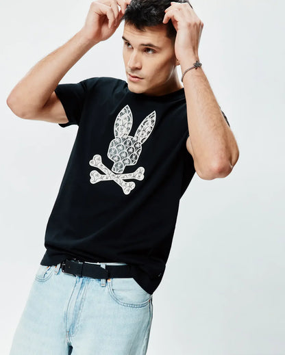 Brad Graphic Tee Black - Psycho Bunny