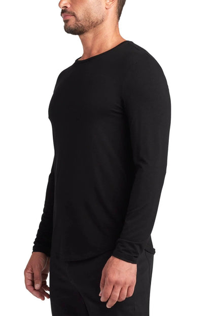 Dann Long Sleeve Shirt Noir - Monfrere