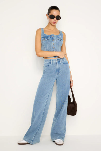 Jeanius Good Skate Sweatpants Indigo586 - Good American