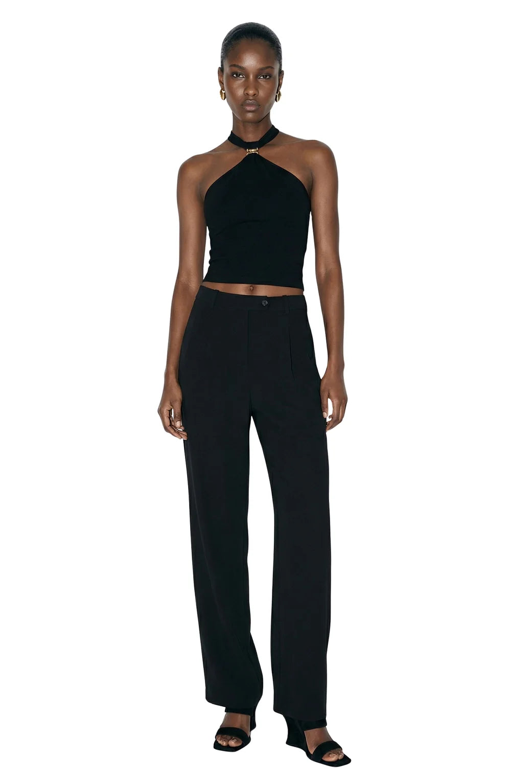 Marcel Top Black - Ronny Kobo