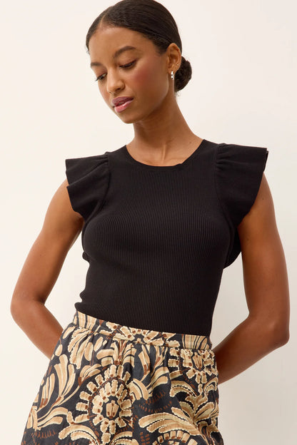Rory Top Black - Marie Oliver