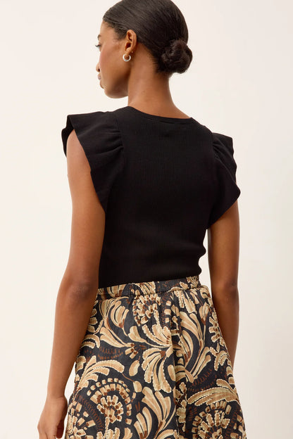 Rory Top Black - Marie Oliver