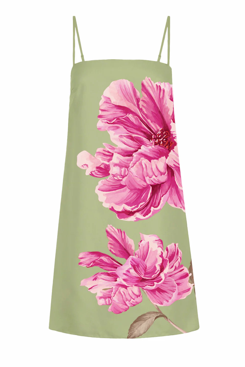 Maxine Dress Pistachio Peony - MISA