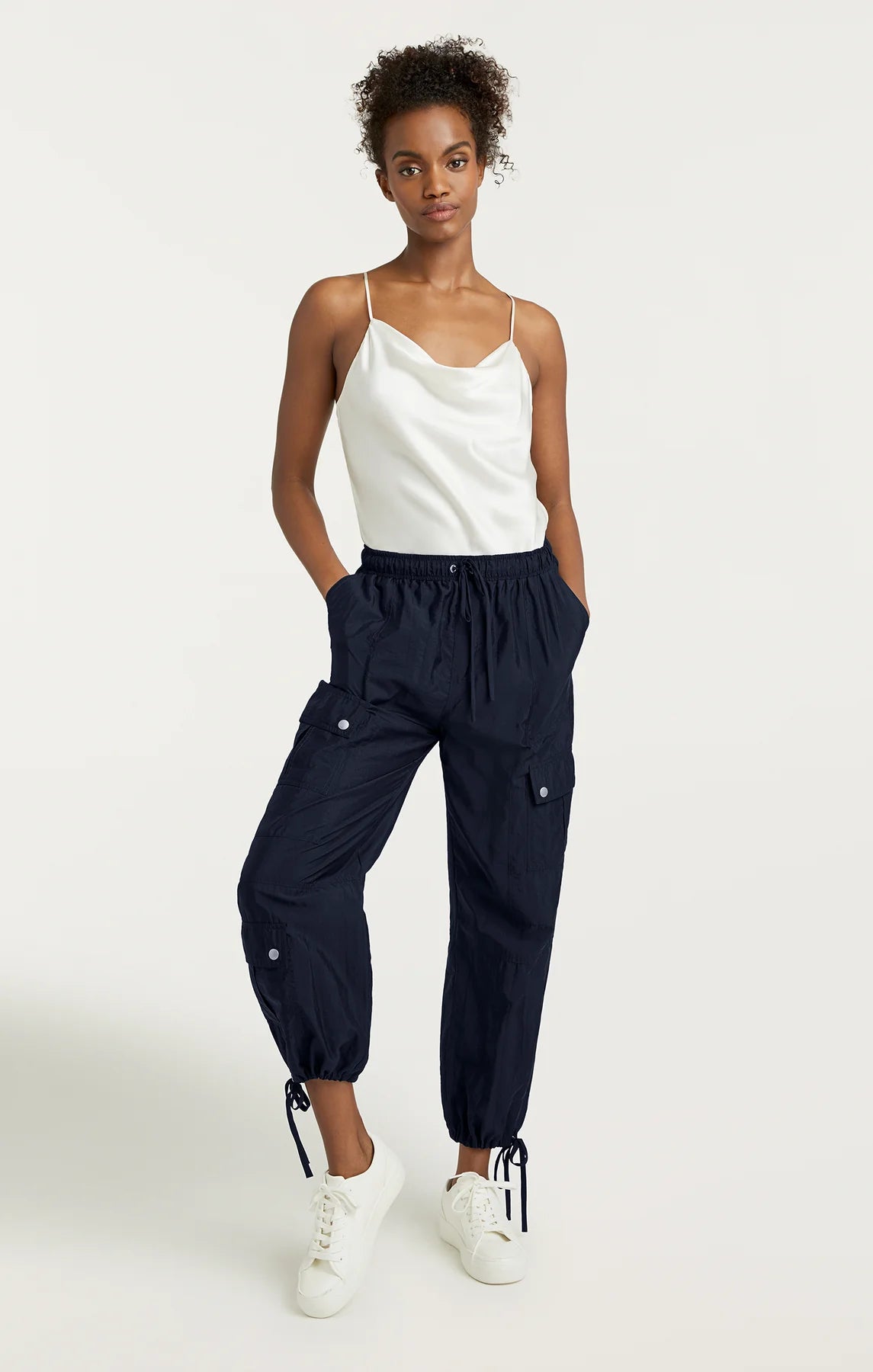 Nitsan Parachute Pant Navy - Cinq à Sept