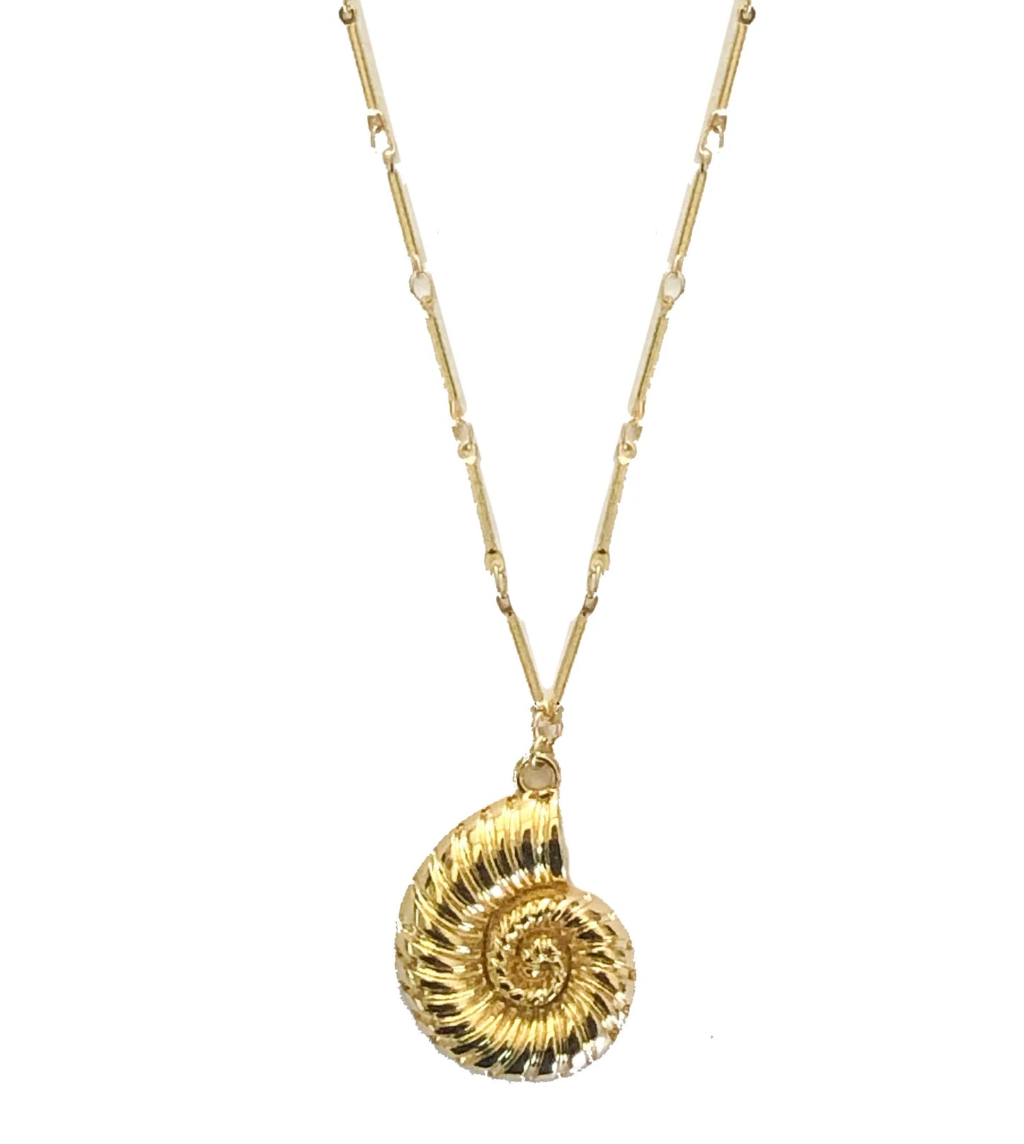 Nautilus Pendant Necklace - Adriana Pappas Designs