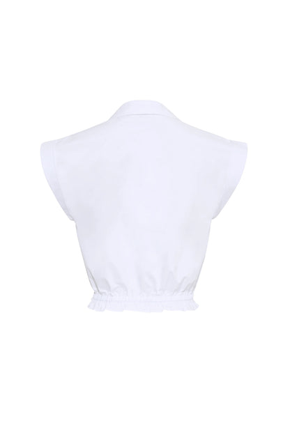 Octavia Top White - Cara Cara