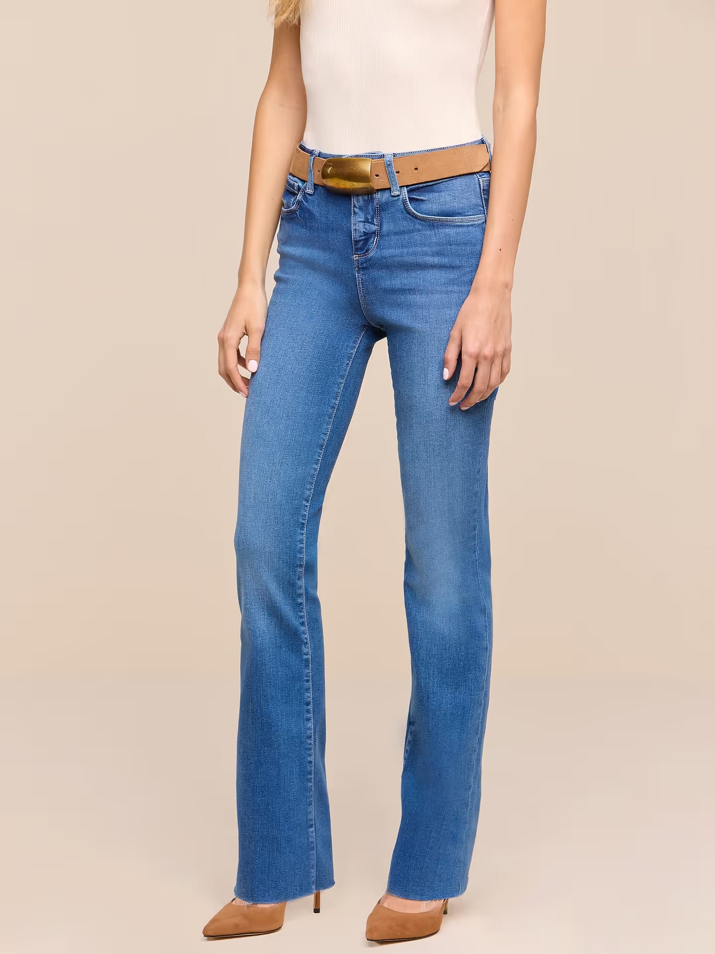 Petite Ruth Straight-Leg Jean Cambridge - L'AGENCE