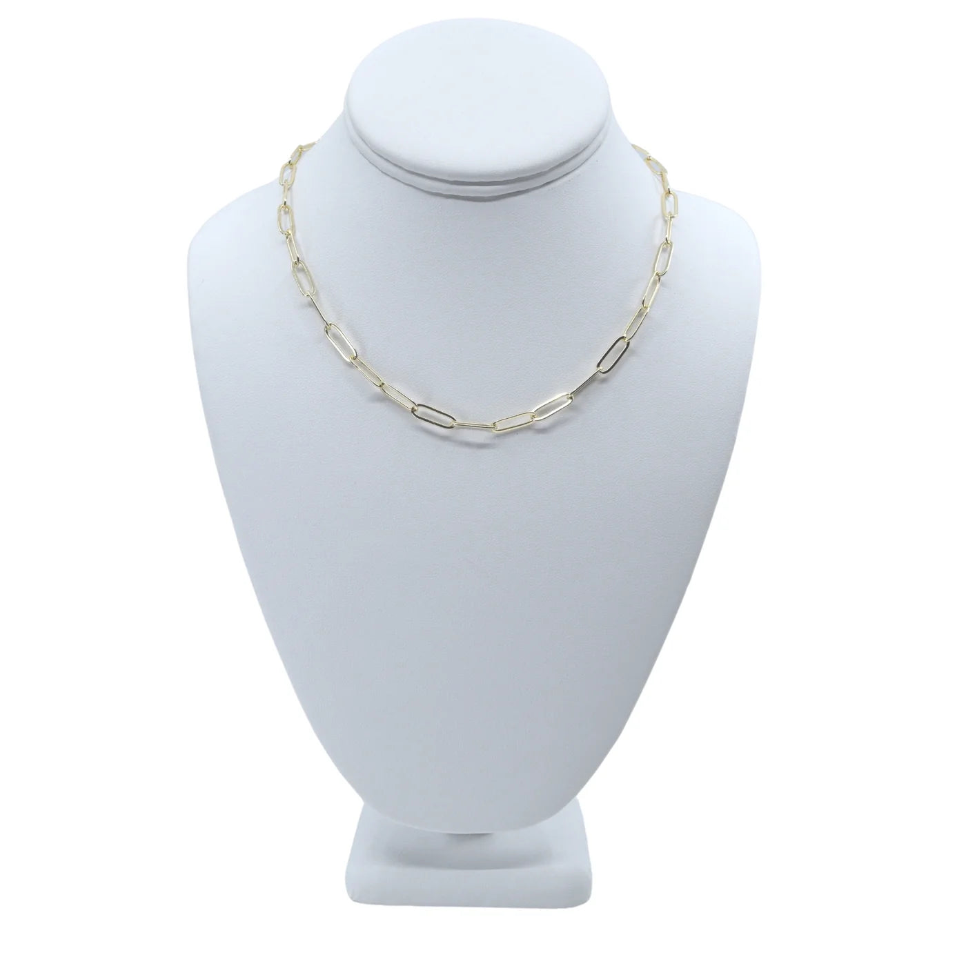 Paperclip Chain Necklace Gold - Love You More