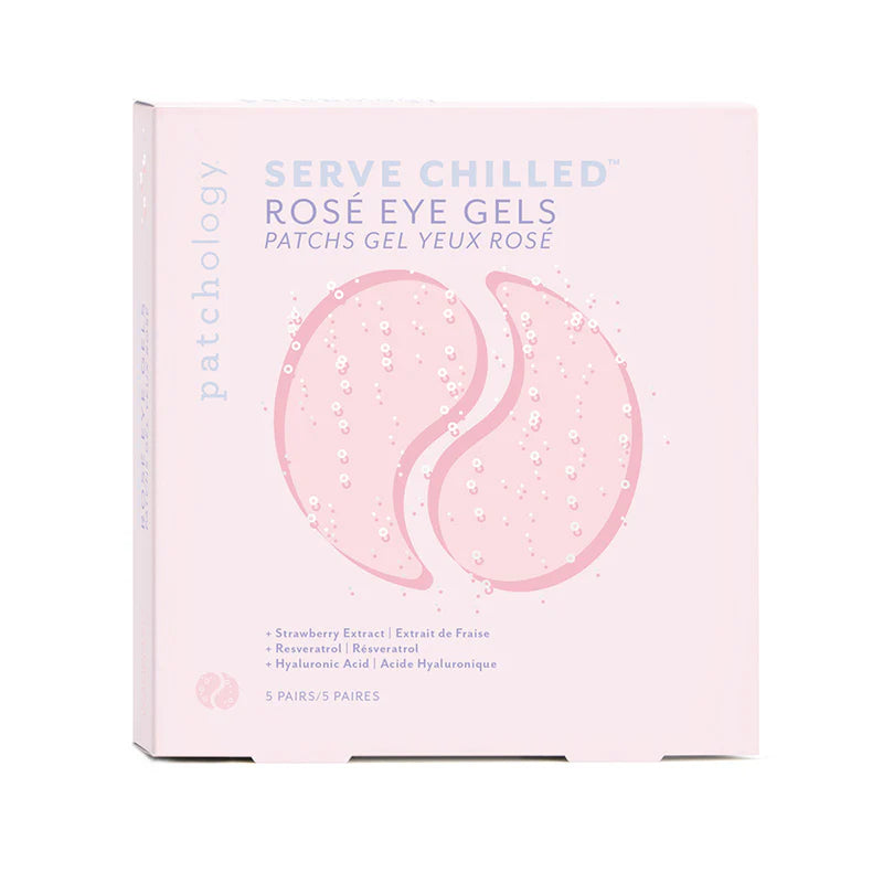 Rosé Eye Gels 5 Pairs - Patchology