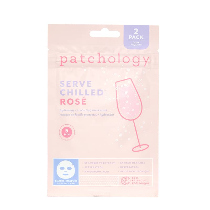 Serve Chilled Rose Hydrating Facial Sheet Mask 2 Pack - Patchology