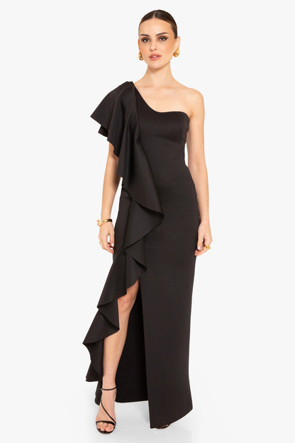 Percy Gown Black - Black Halo