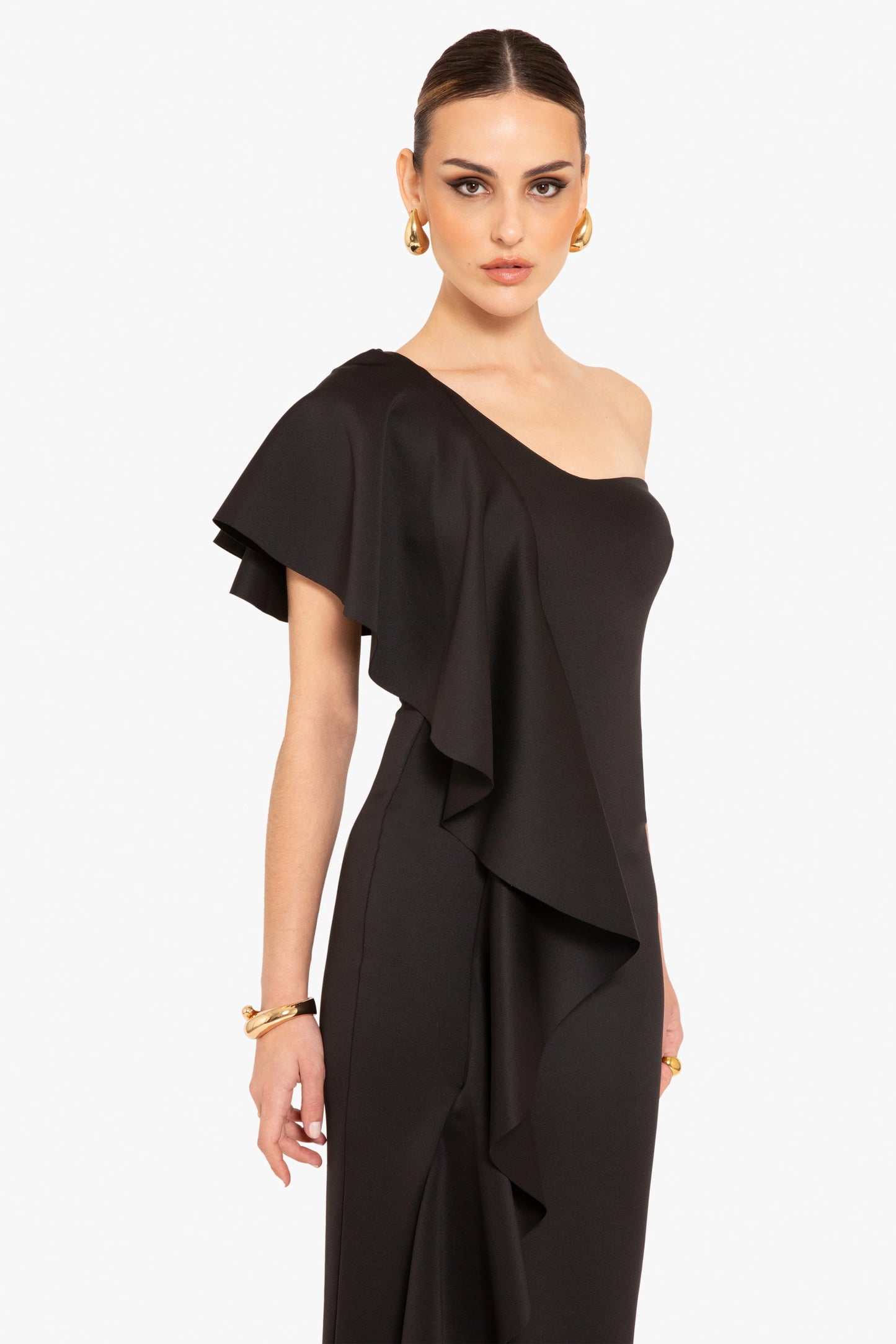 Percy Gown Black- Black Halo