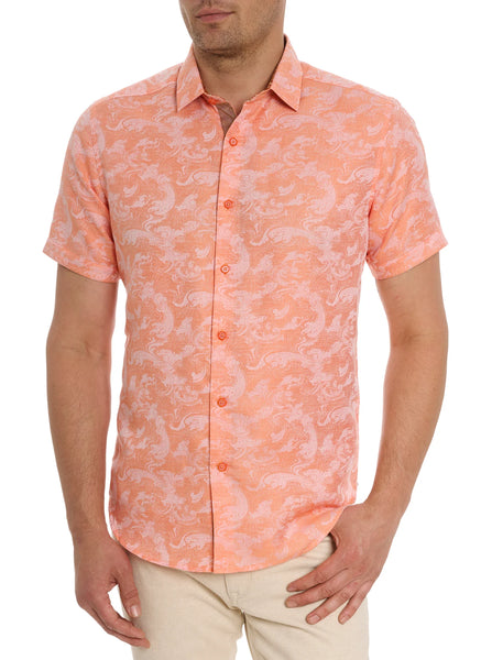 Poseidon Short Sleeve Coral