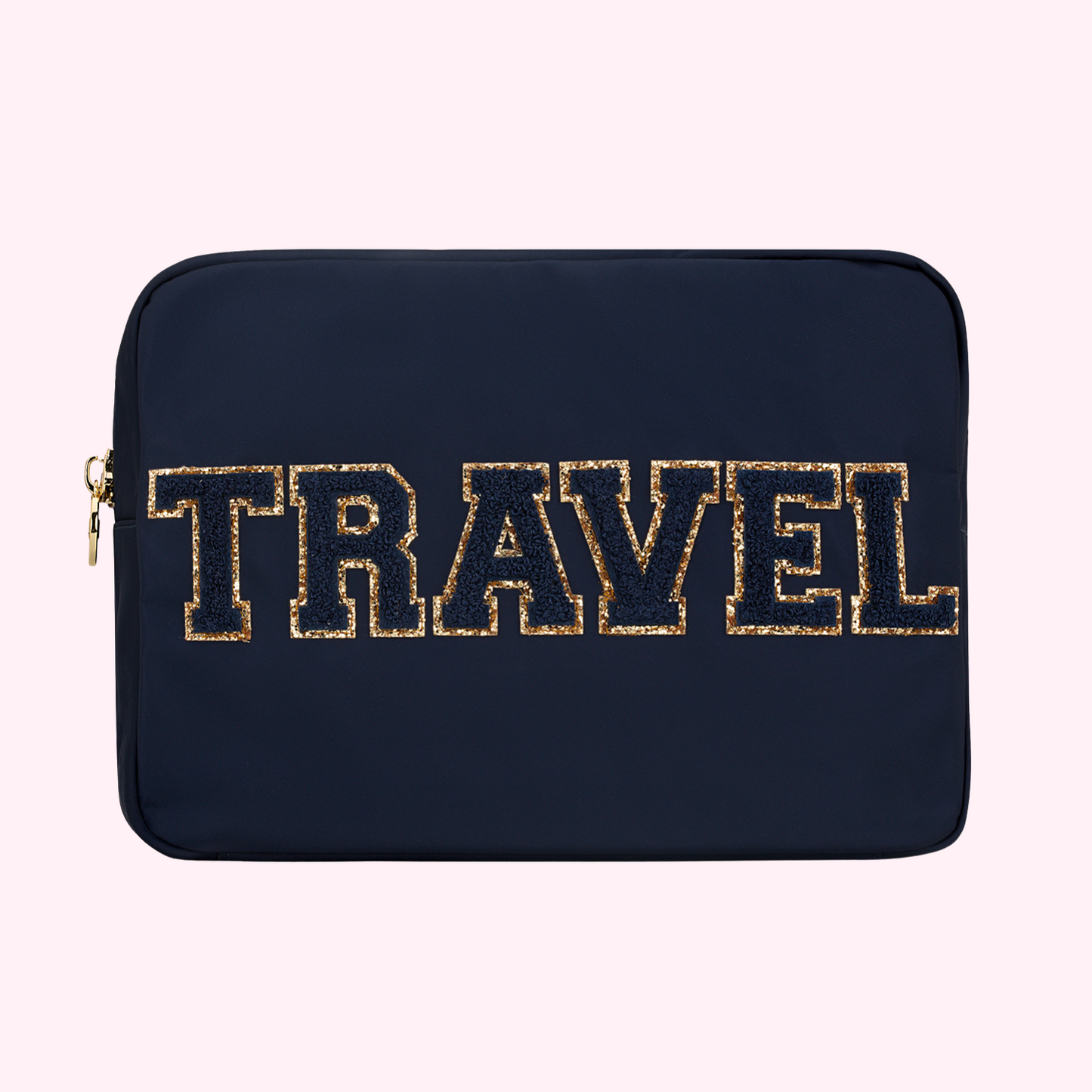 Travel Large Pouch Sapphire - Stoney Clover Lane – Jackie Z Style Co.