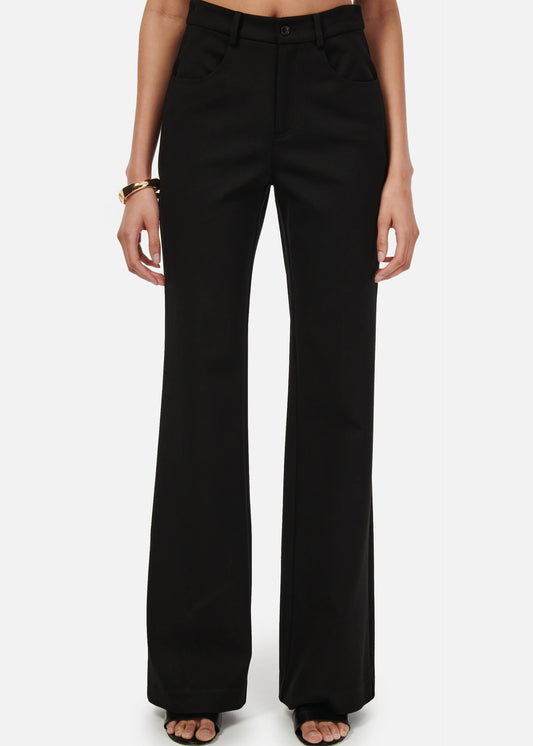 Lucrecia Wide Leg Pant Black - CAMI NYC