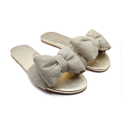 Rafie Bow Slide Sandal Starry - Solei Sea