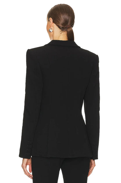 Sloan Structured Blazer Black - SANS FAFF
