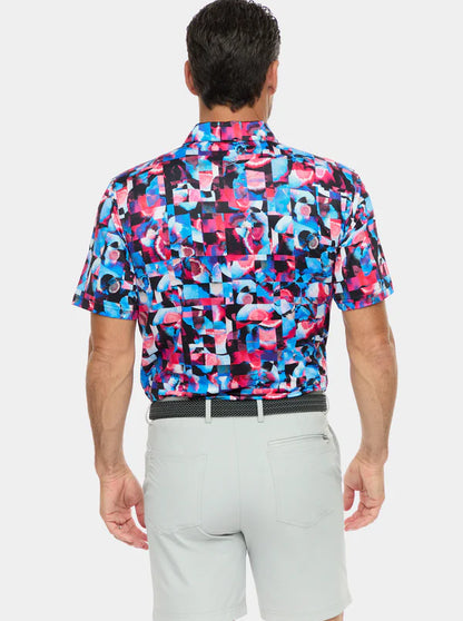 Cyrus Short Sleeve Polo Multi - Robert Graham