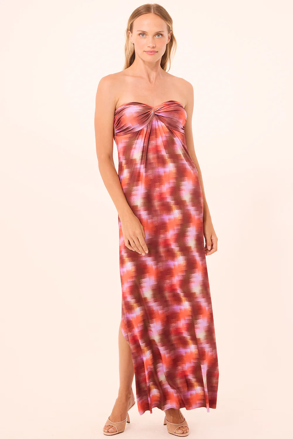 Karine Dress Pixelated Wave - MISA