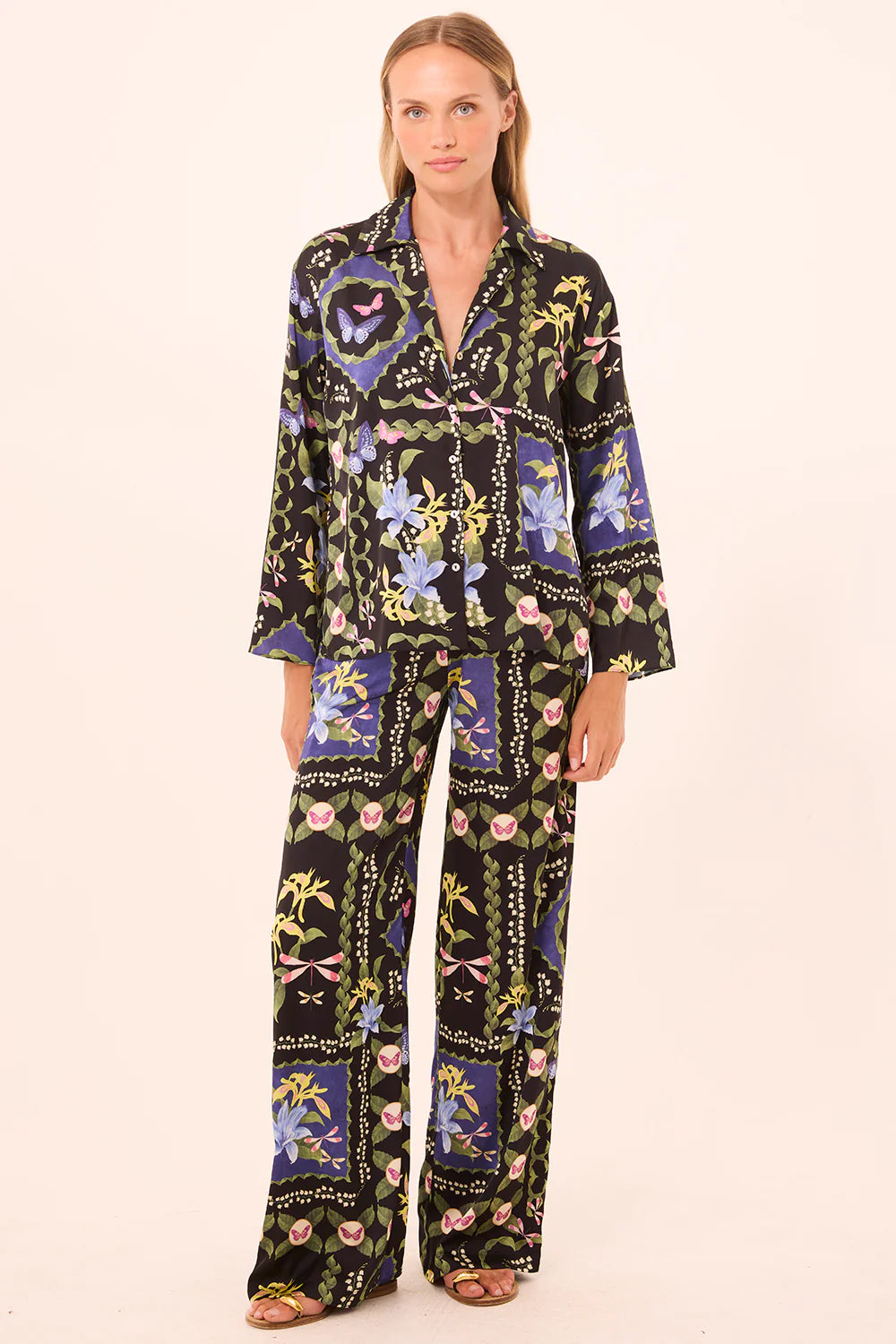 Izzie Pant Patchwork Butterfly - MISA