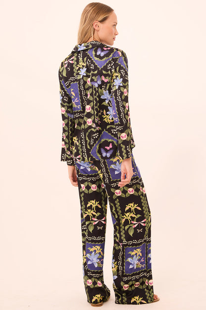 Izzie Pant Patchwork Butterfly - MISA