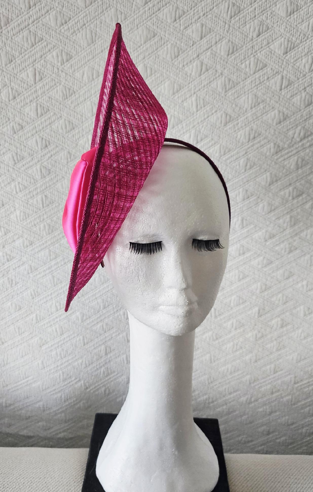 Vivian Hat Fuchsia - Hats by Gigi