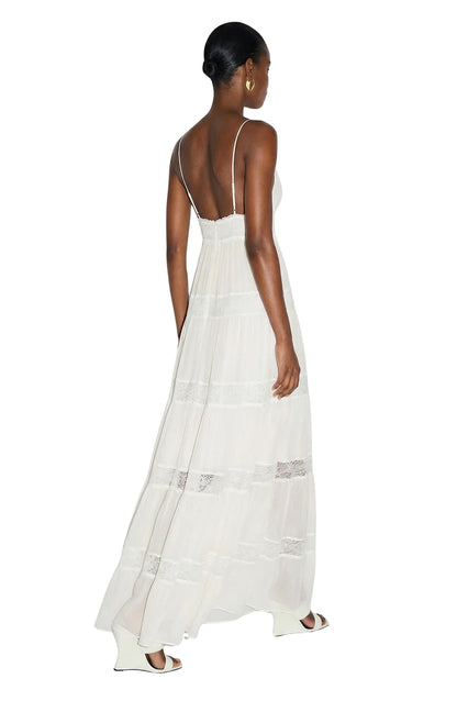 Rune Dress Ivory - Ronny Kobo