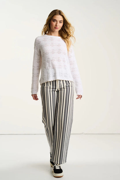 Seaside Chic Sweater White - Lisa Todd