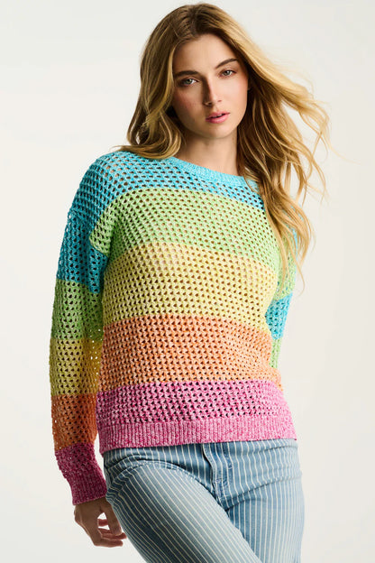 Colori Belli Sweater Multi Crush - Lisa Todd
