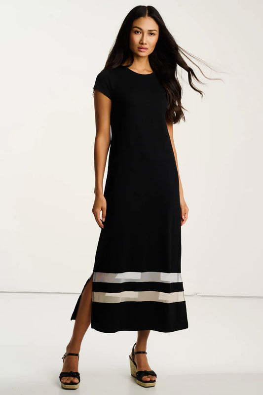 The Mesher Dress Black - Lisa Todd