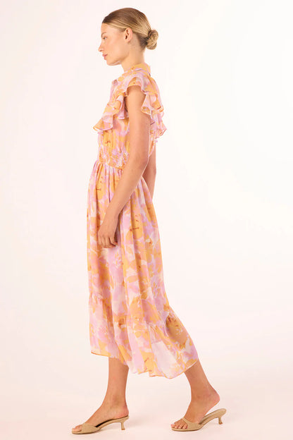 Florencia Dress Watercolor Flora - MISA
