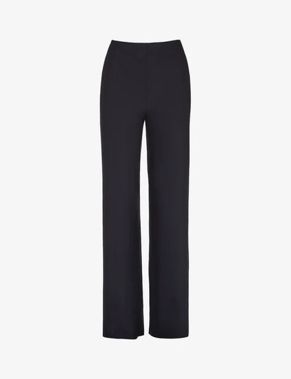 Butter Wide Leg Pull On Pant Black - Commando