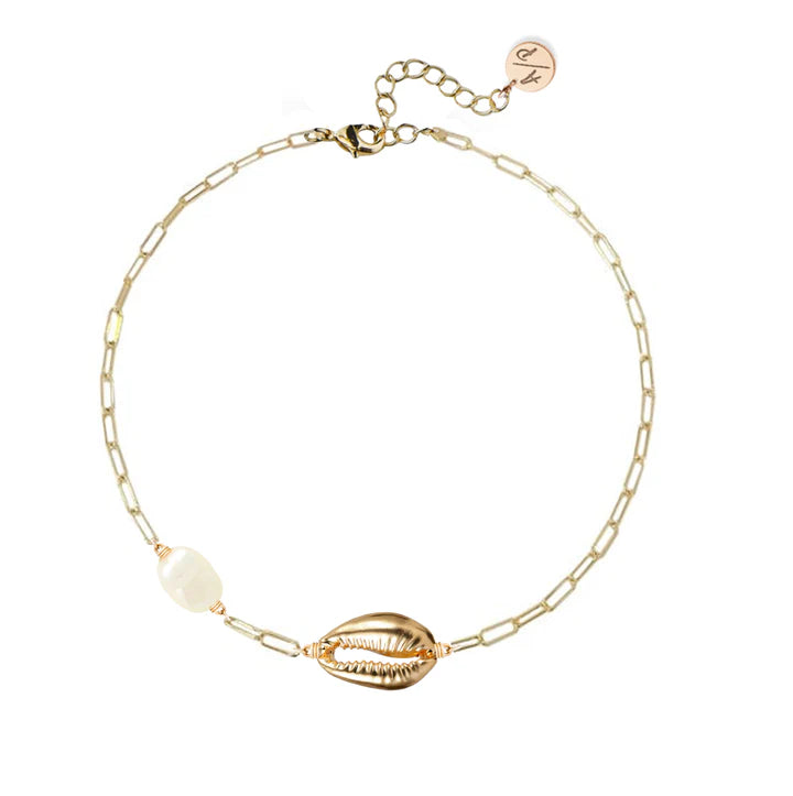 Mini Shell Anklet - Adriana Pappas Designs