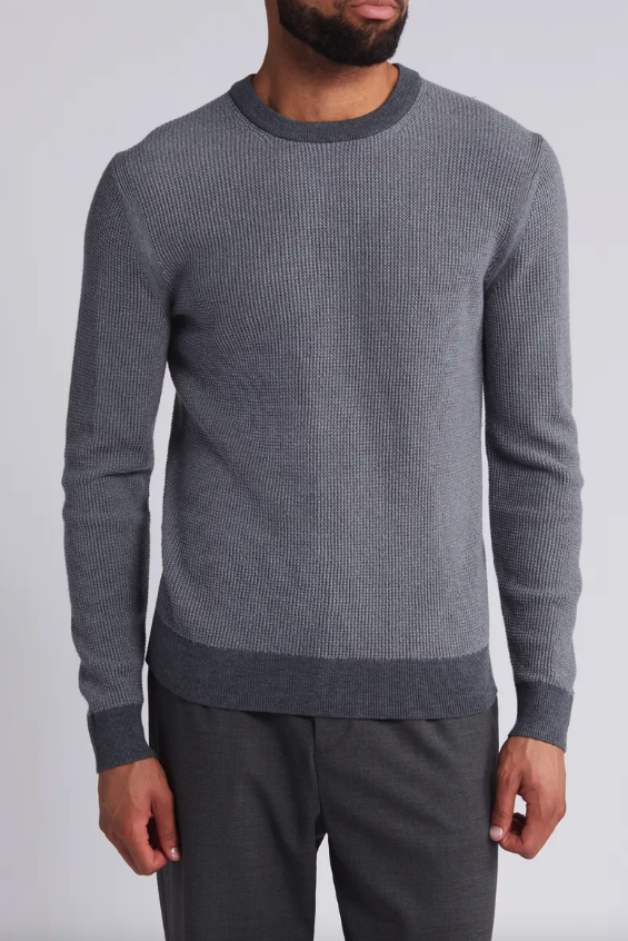 Maden Novo Merino Wool Blend Crewneck Sweater - Theory