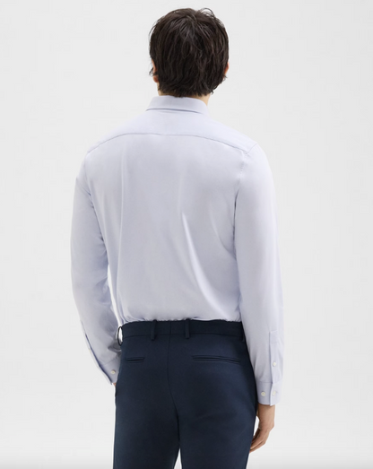 Sylvain Structure Knit Tailored Shirt Olympic - Theory
