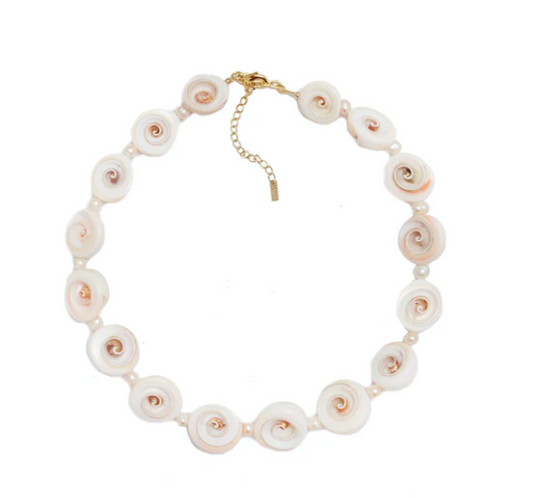 Spirals Shell Necklace - Adriana Pappas