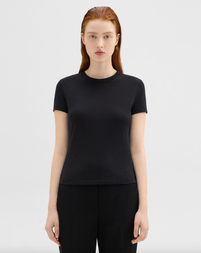 Tiny Tee Black - Theory Women