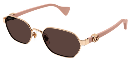 Womens Metal Sunglasses Pink - Gucci