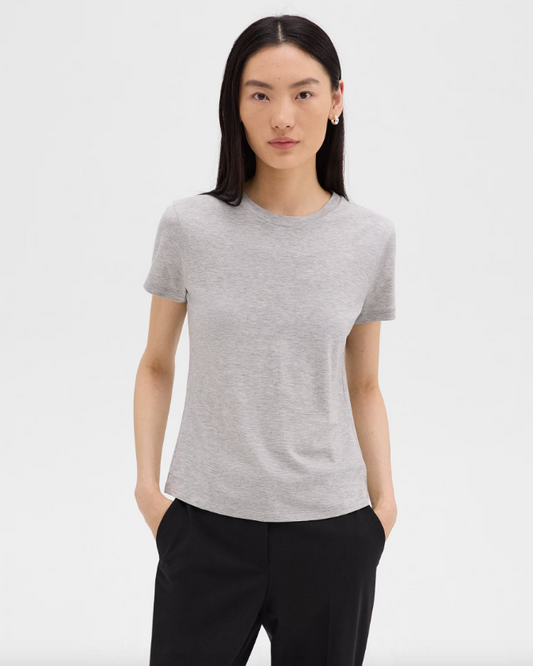 Tiny Tee Melange Grey - Theory Women