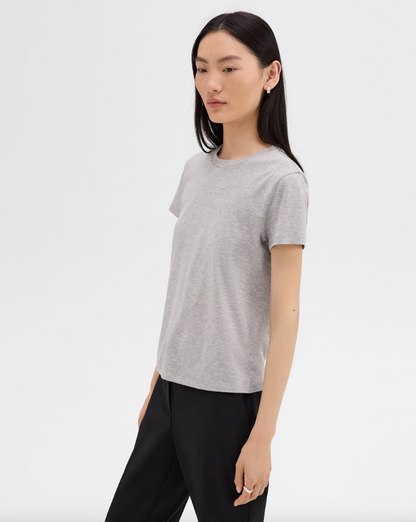 Tiny Tee Melange Grey - Theory Women